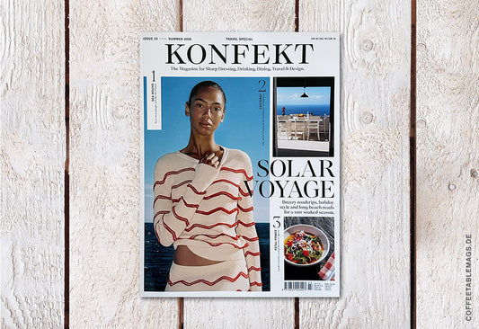 Konfekt – Issue 22: Summer 2026, cover, lifestyle magazine