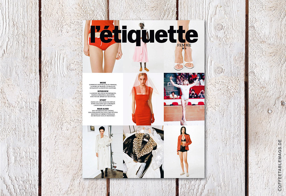 L’étiquette Femme –  Number 03 – Cover