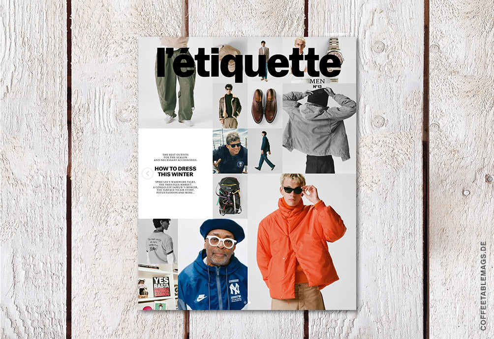 L’étiquette Men –  Issue 13: Fall/Winter 24/25 (UK Version) – Cover