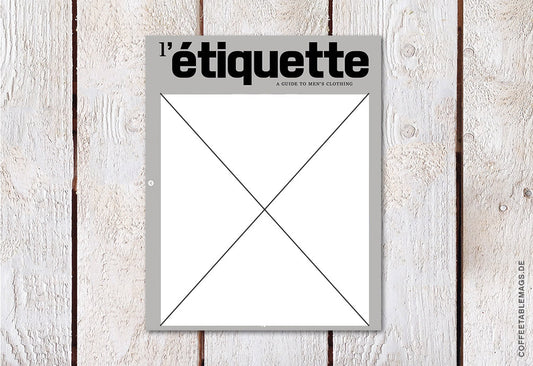 L’étiquette Men –  Issue 17: Fall-Winter 26/27 (UK Version), cover