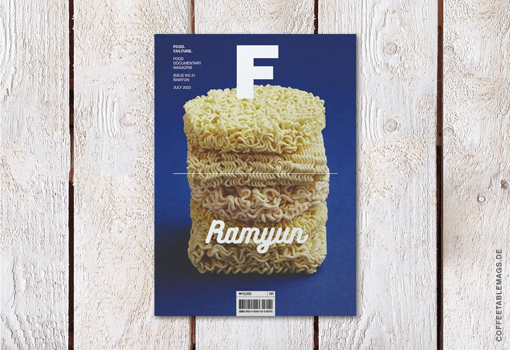 Magazine F – Issue 21: Ramyun – Cover