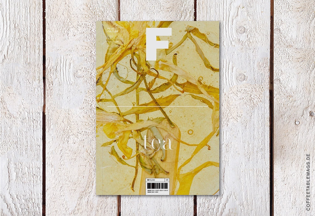 Magazine F – Issue 25: Tea – Cover