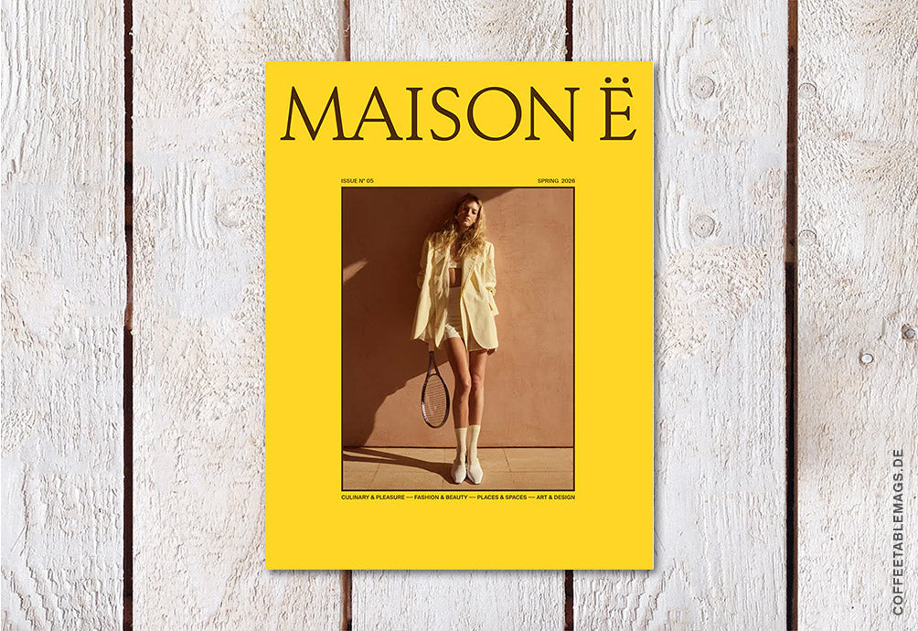 MAISON Ë – Issue 05: A tribute to spring & its rising momentum, cover, lifestyle magazine