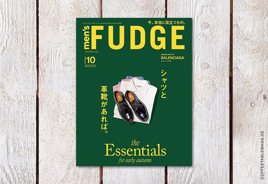 men’s FUDGE – Volume 185: The Essentials for Early Autumn, cover