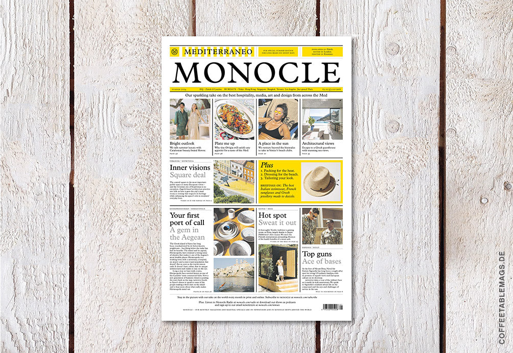 Monocle Mediterraneo Newspaper 2024 – Cover