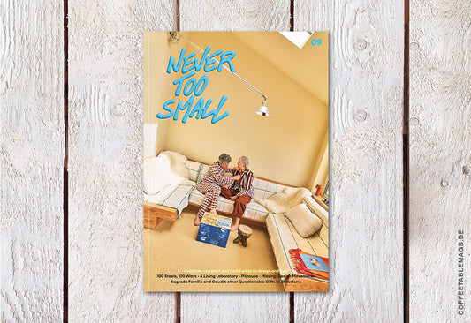 Never Too Small Magazine – Issue 9, cover
