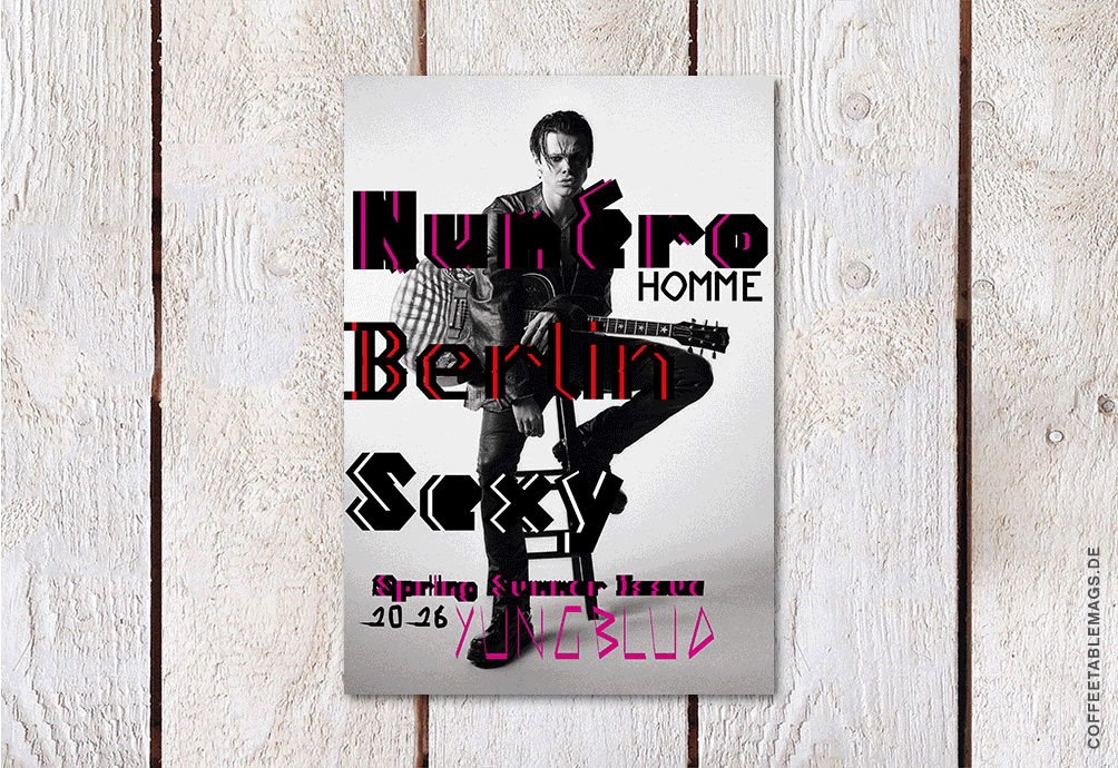 Numéro Homme Berlin - Issue 24: Sexy. cover, men’s fashion