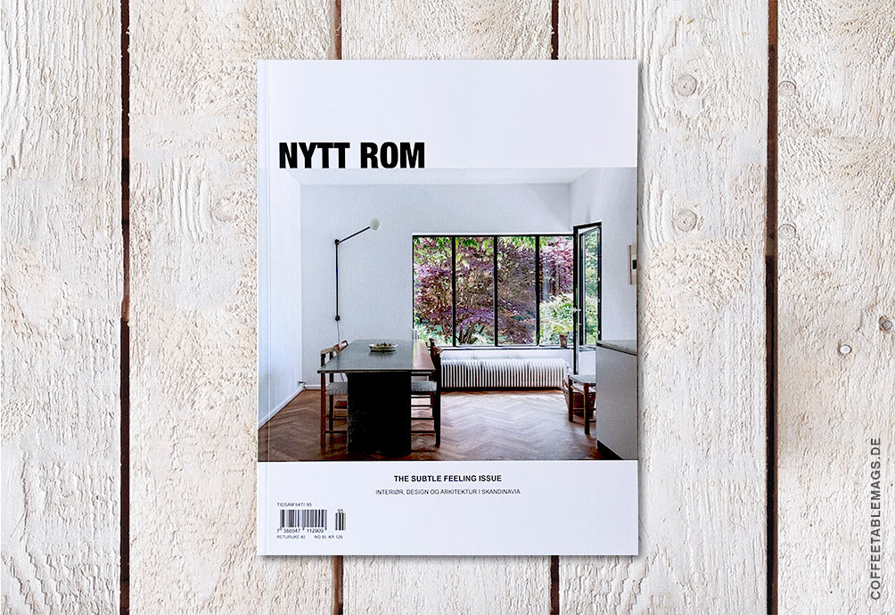 Nytt Rom – Issue 95: The Subtle Feeling Issue – Cover