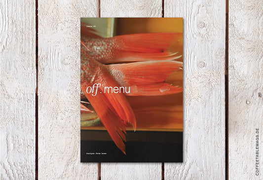 Off-Menu – Issue 01: Recipes From Home – Cover