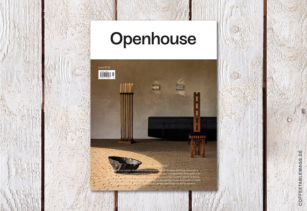 Openhouse Magazine – Issue 25: Obsessions – A Self Portrait, cover 02, art, culture, and interior magazine