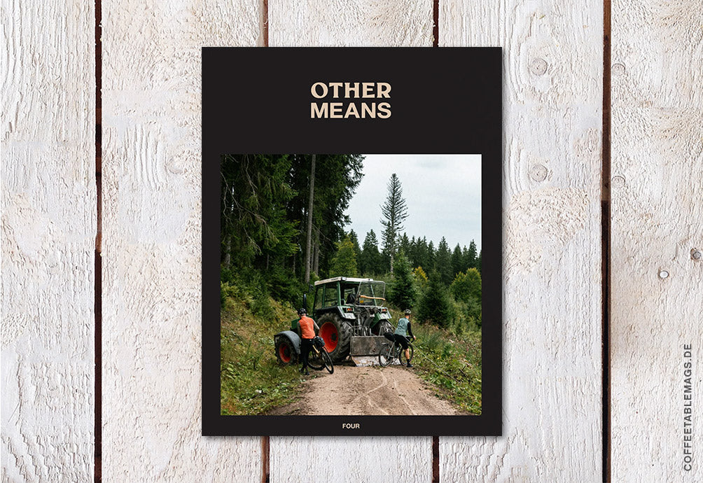 Other Means Magazine – Volume 04, cover, cycling magazine