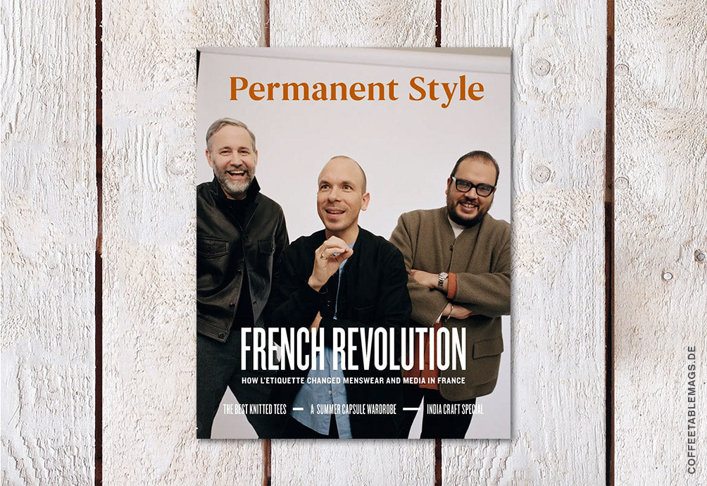 Permanent Style Magazine – Issue 03, cover, mens fashion magazine