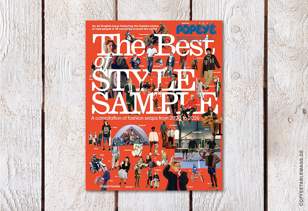 Popeye – Special English Edition: The Best of Style Sample, cover, street style magazine