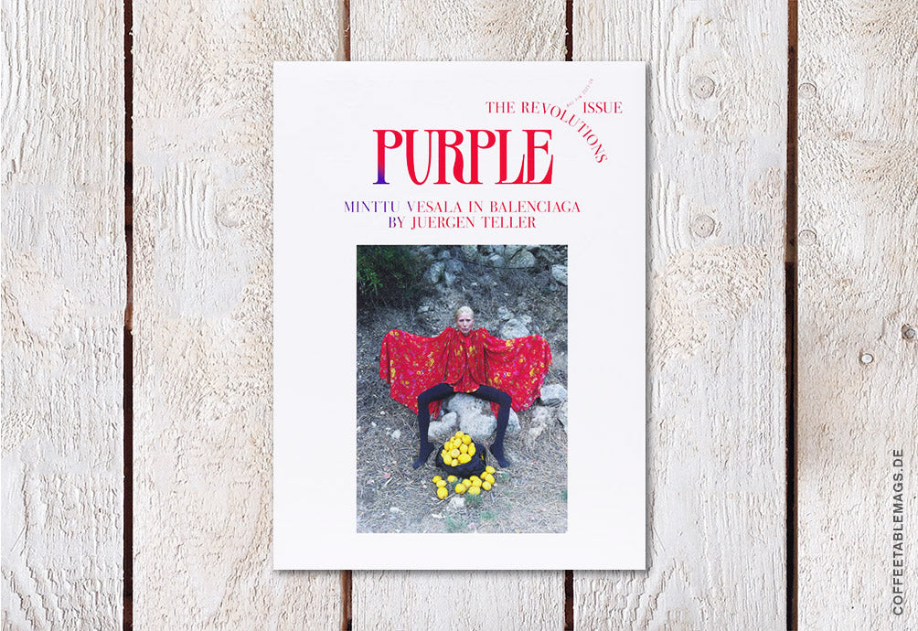Purple – Issue 40: The Revolutions Issue – Cover: Minttu Vesala in Balenciaga by Jürgen Teller