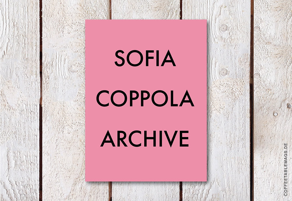 Sofia Coppola Archive – Cover