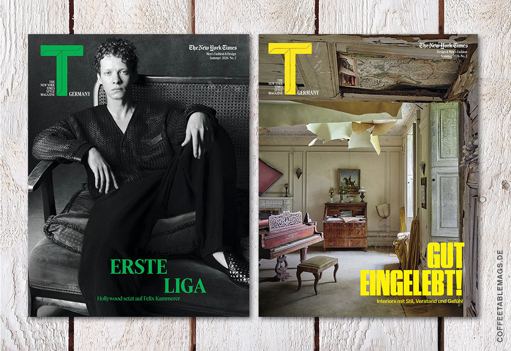 T: The New York Times Style Magazine Germany – Ausgabe No. 02: Design & Men’s Fashion, cover