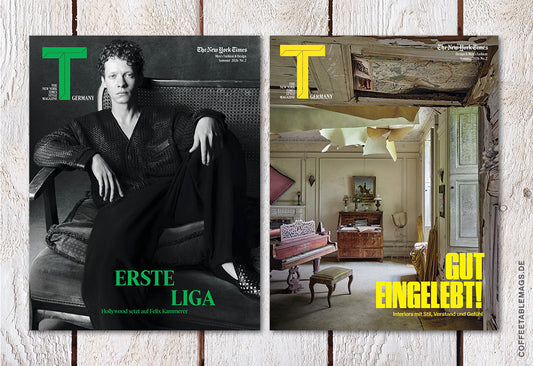 T: The New York Times Style Magazine Germany – Ausgabe No. 02: Design & Men’s Fashion, cover