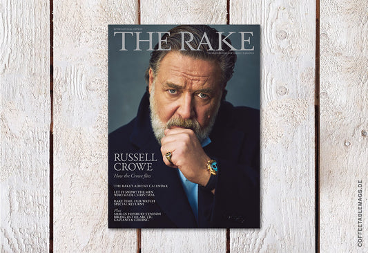 The Rake – Issue 103, cover: Russel Crowe, men’s style magazine