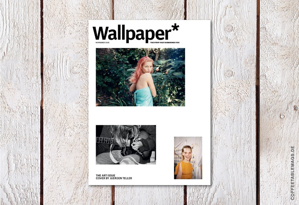 Wallpaper* November 2026: The Art Issue, cover: by Juergen Teller