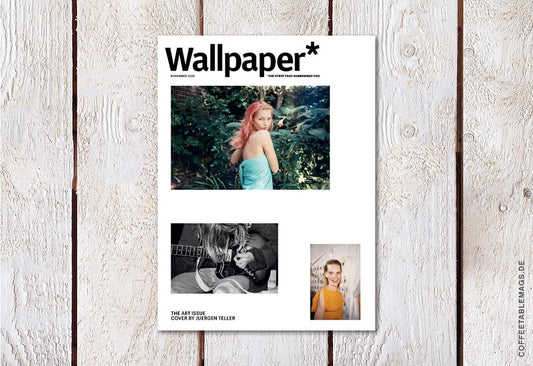 Wallpaper* November 2026: The Art Issue, cover: by Juergen Teller