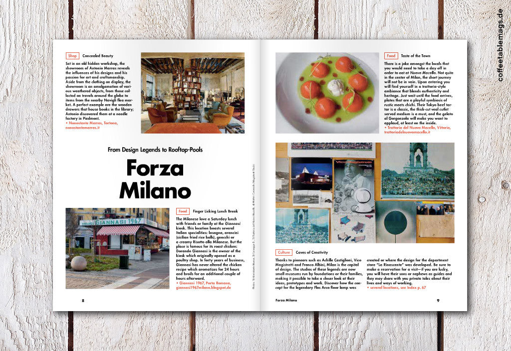 38HOURS Travel Guide – Issue 06 – Milan – Inside 03