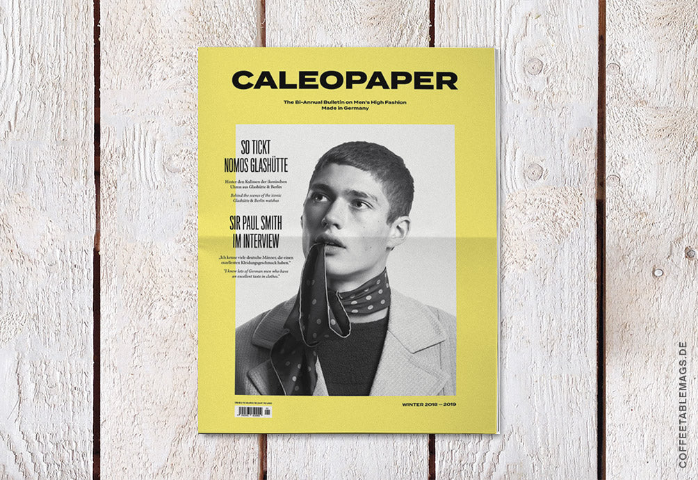 CALEOPAPER Winter 2018-2019 – Cover