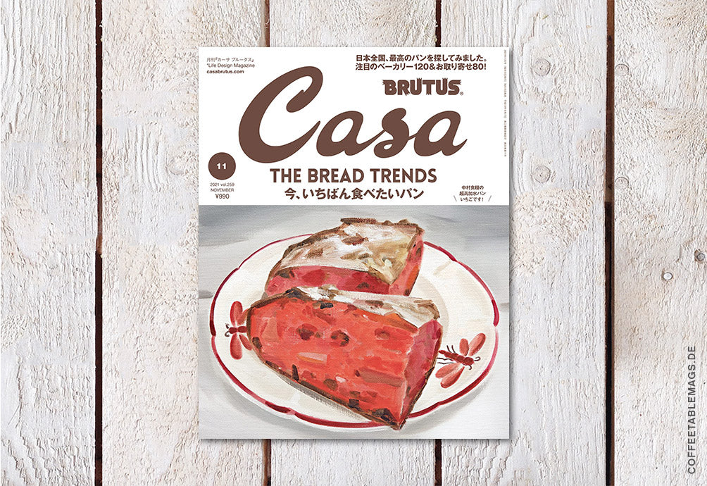 Casa Brutus – Number 259: The Bread Trends – Cover