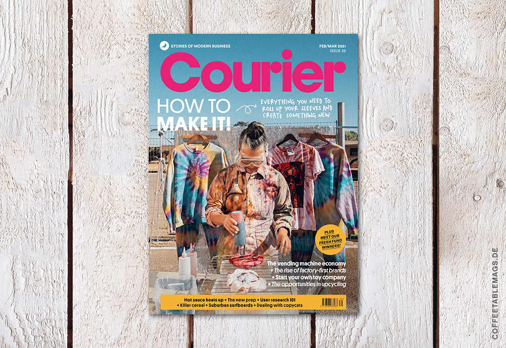 Courier – Issue 39: How To Make It! – Cover