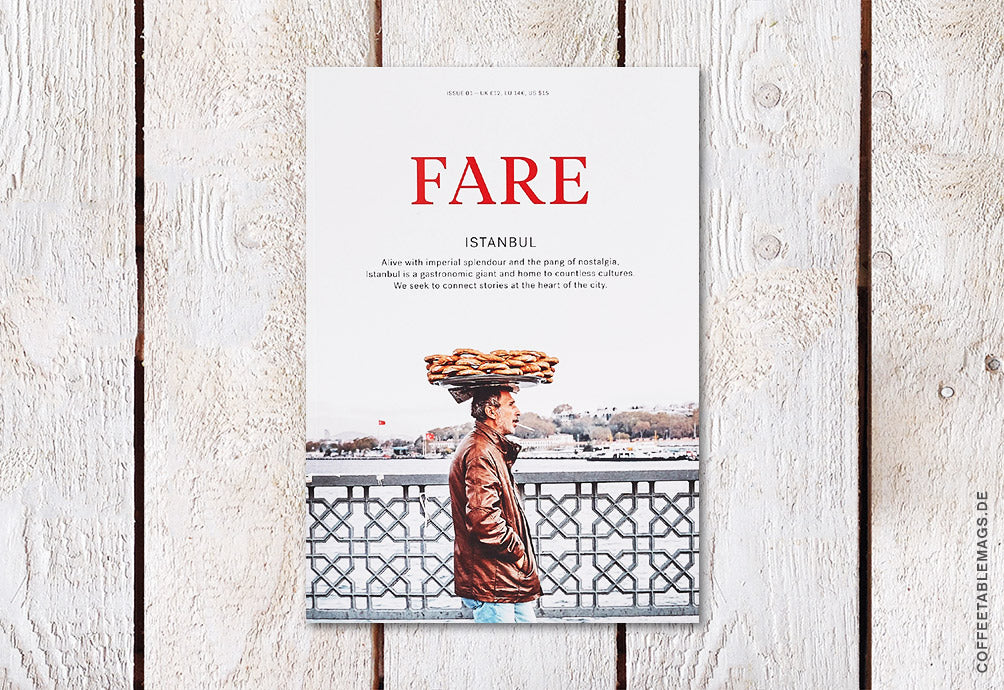 Fare Magazine – Issue 1: Istanbul – Cover