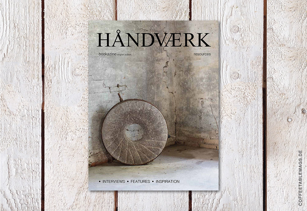 HÅNDVÆRK Bookazine – Number 06: Resources – Cover