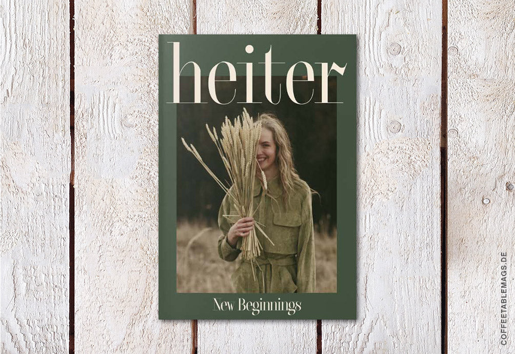 Heiter Magazine – Issue 01: New Beginnings – Cover