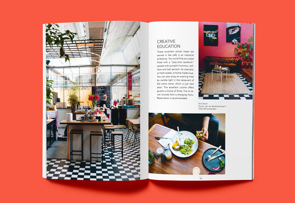 Coffee Table Mags // Independent Magazines & Books // Ankerwechsel – Hello Amsterdam: 27 Tips on cafés, culture and more – Inside 02