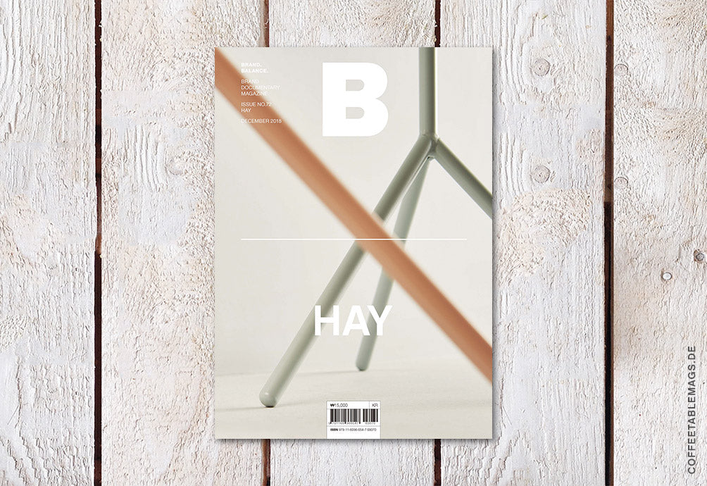 Coffee Table Mags // Independent Magazines // Magazine B – Issue 72: Hay – Cover