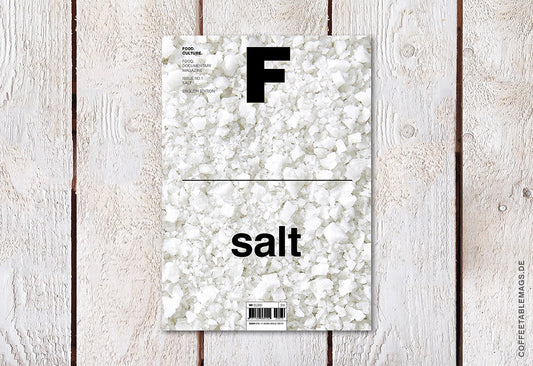 Coffee Table Mags // Independent Magazines // Magazine F – Issue 01: Salt – Cover