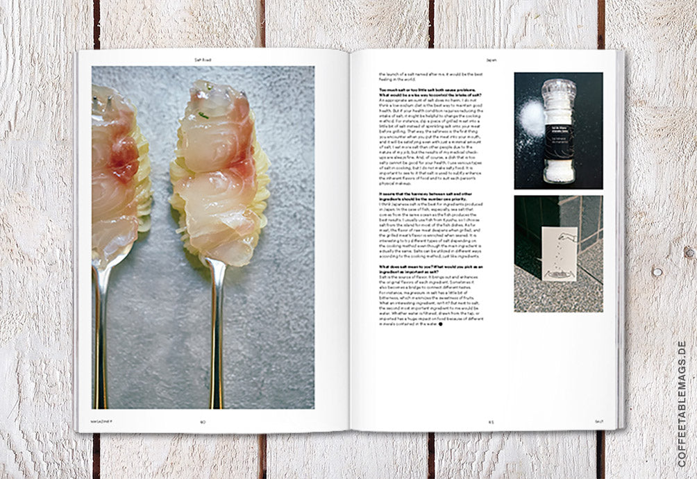 Coffee Table Mags // Independent Magazines // Magazine F – Issue 01: Salt – Inside 06