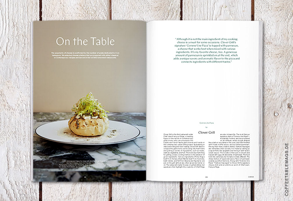 Coffee Table Mags // Independent Magazines // Magazine F – Issue 02: Cheese – Inside 06