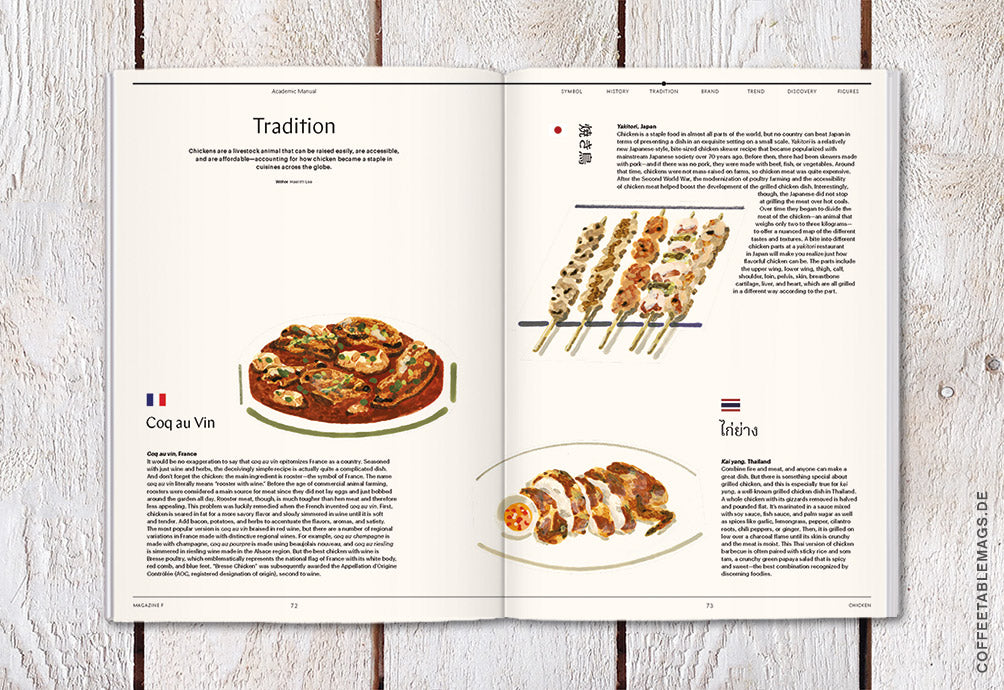 Coffee Table Mags // Independent Magazines // Magazine F – Issue 03: Chicken – Inside 06