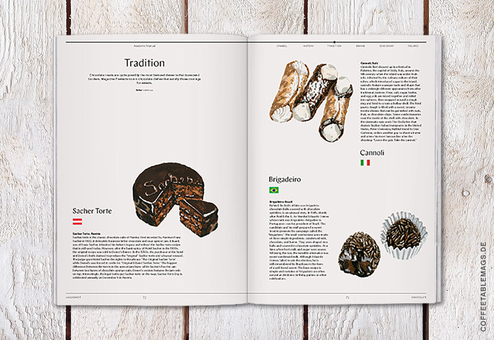 Coffee Table Mags / Independent Magazines / Magazine F – Issue 06: Chocolate – Inside 04
