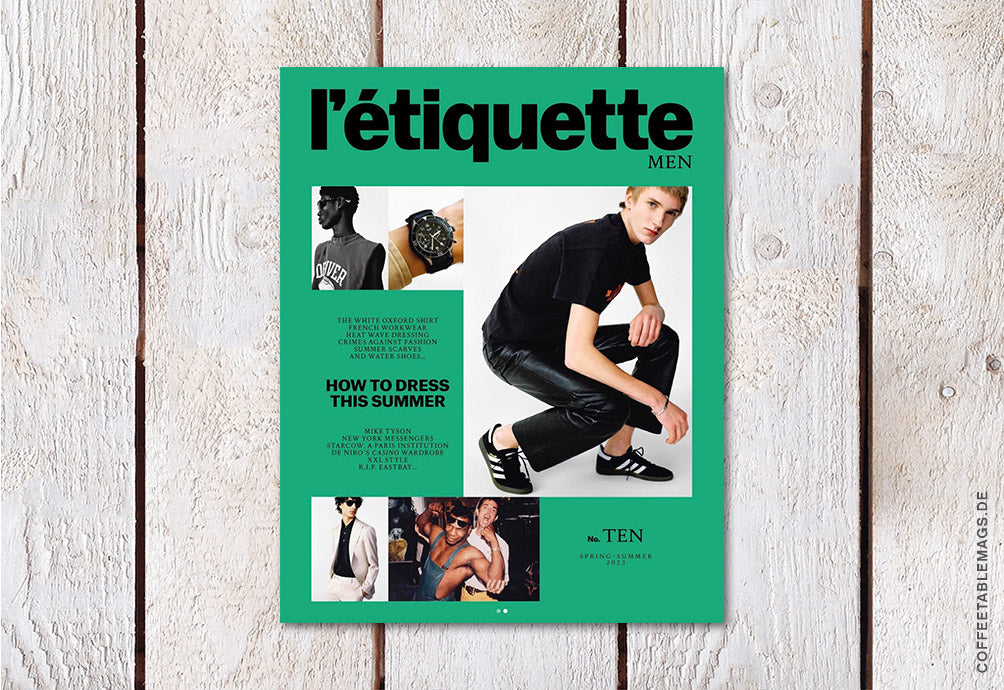L’étiquette Magazine –  Issue 10 (UK Version) – Cover