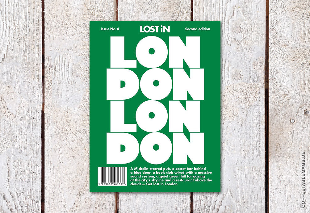 LOST iN City Guide – Issue 04 – London (Second Edition) – Cover