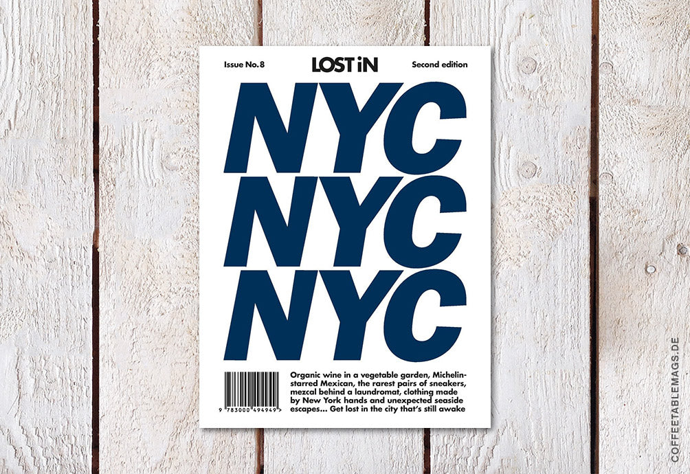LOST iN City Guide – Issue 08 – New York City (Second Edition) – Cover