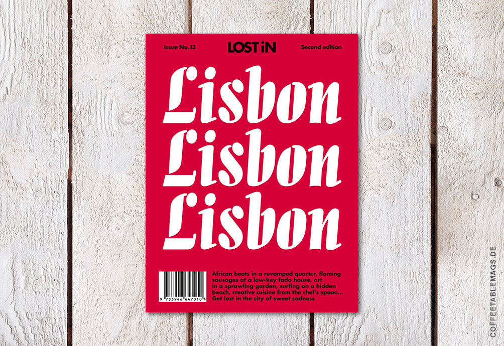Coffee Table Mags // Independent Magazines // LOST iN City Guide – Issue 13 – Lisbon (Second Edition) – Cover