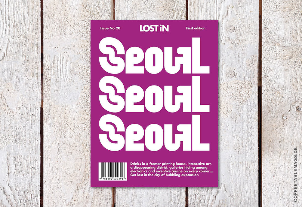 LOST iN City Guide – Issue 20: Seoul – Cover