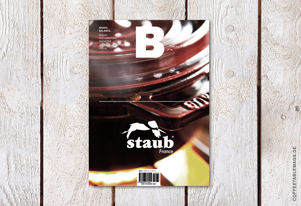 Copy of Magazine B – Issue 07: Staub – Cover