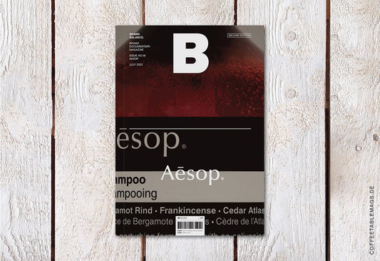 Magazine B – Issue 16: Aesop (2nd Edition) – Cover