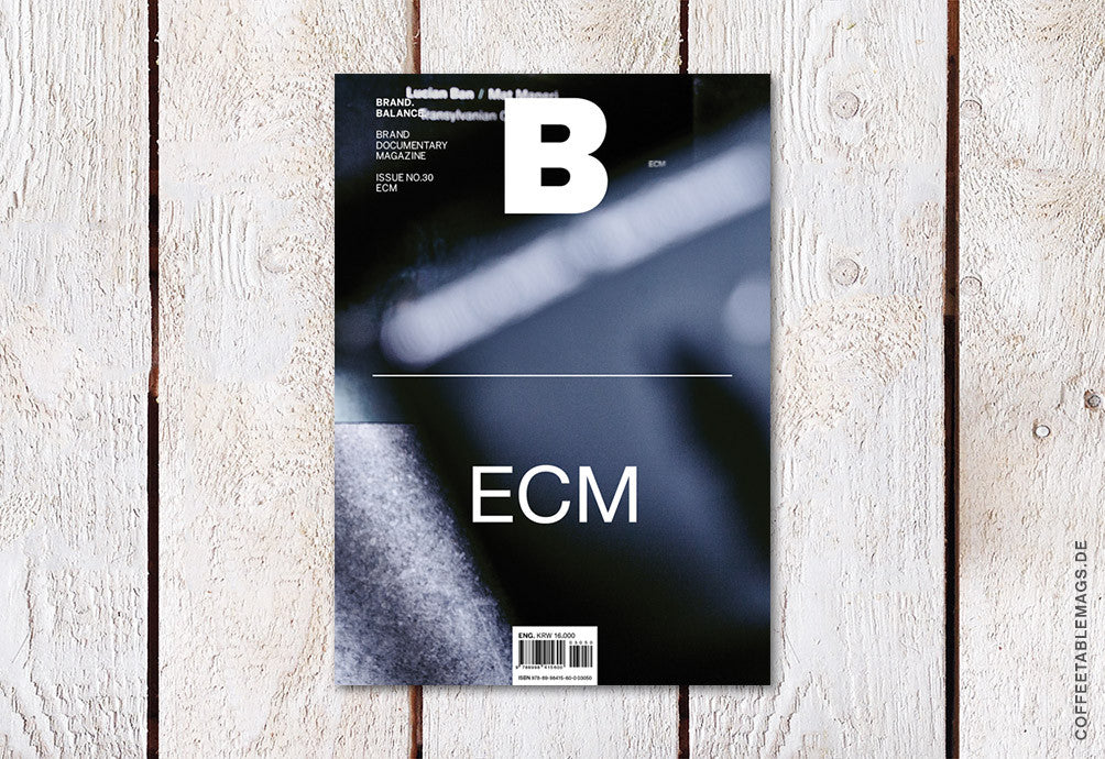 Magazine B – Issue 30: ECM – Coffee Table Mags