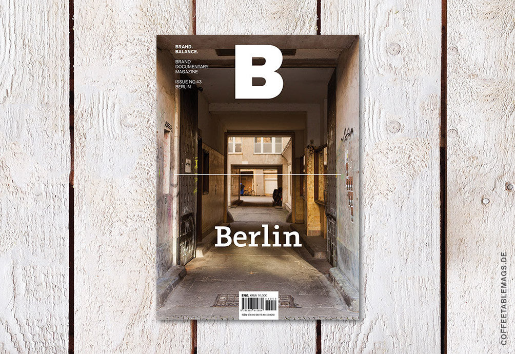 Magazine B – Issue 43 (Berlin) – Cover
