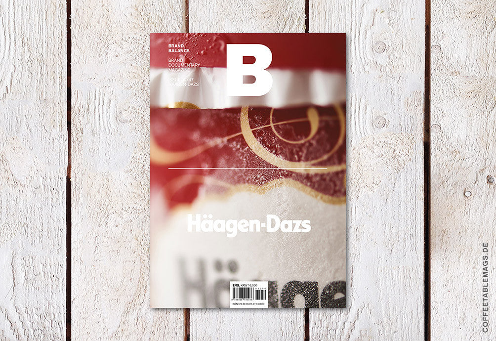 Magazine B – Issue 47: Häagen-Dasz – Cover