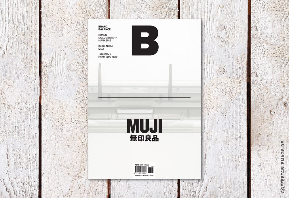 Magazine B – Issue 53 (Muji) – Cover