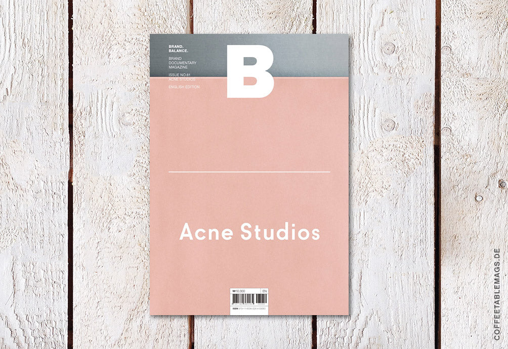 Magazine B – Issue 61: Acne Studios – Cover